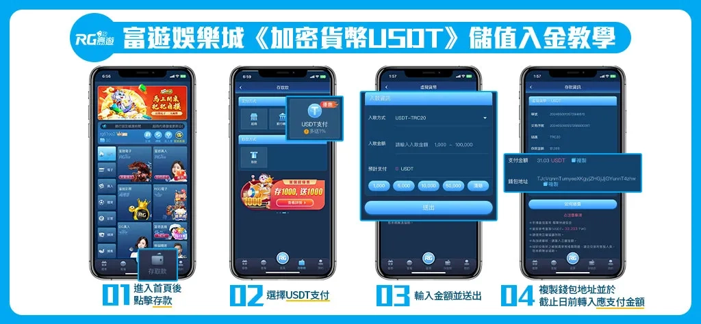 娛樂城USDT儲值教學：台幣購買USDT儲值娛樂城/ 圖示教學2