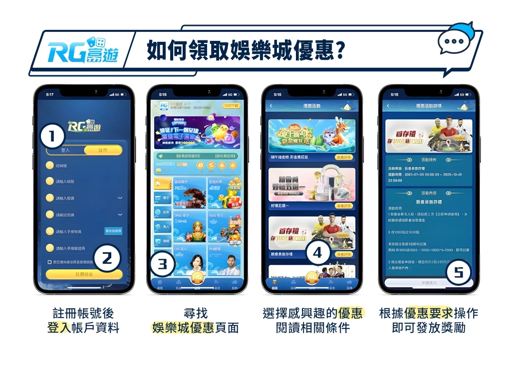 金獅娛樂城領取優惠步驟圖示