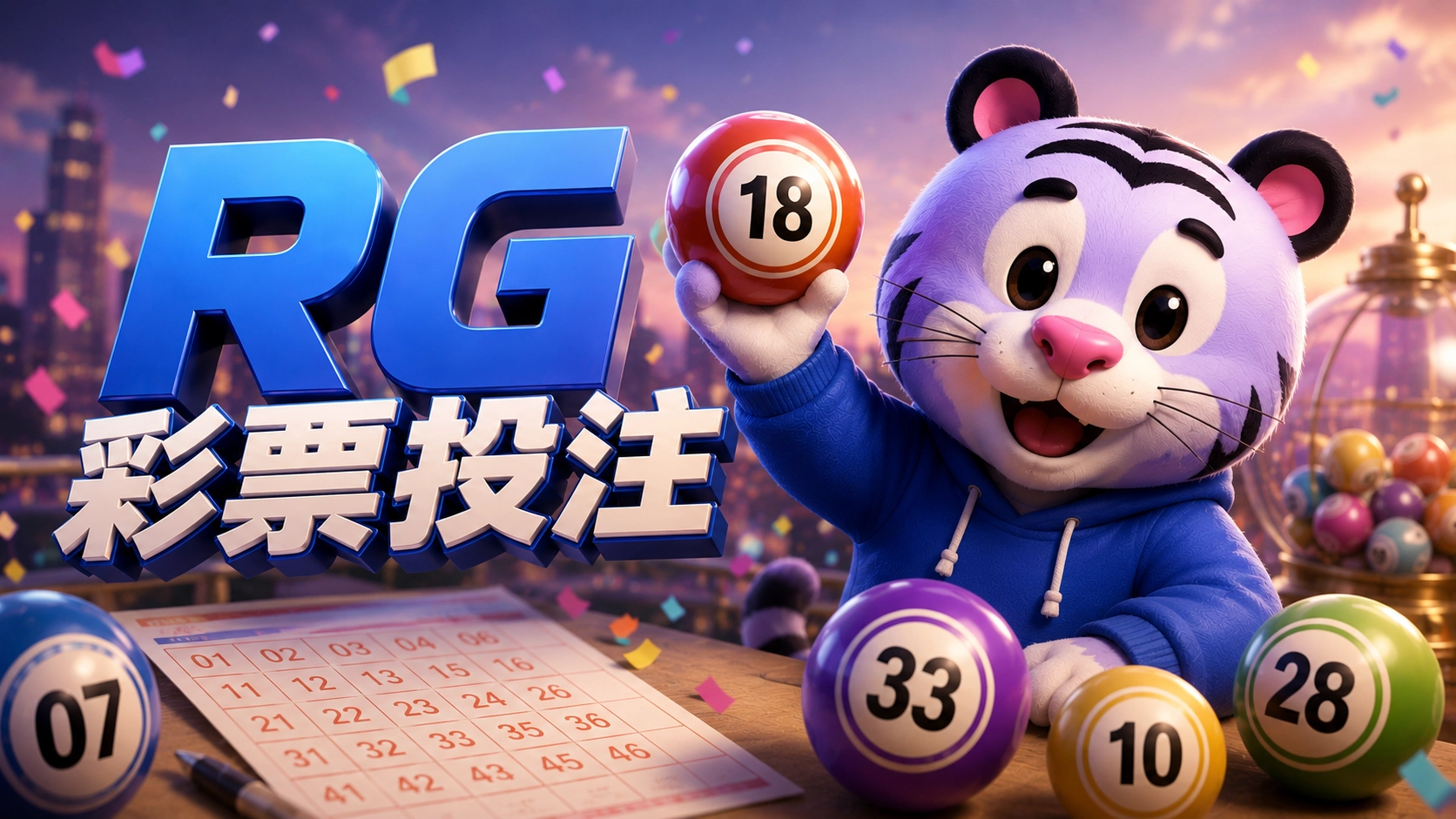 RG富遊 彩票彩球