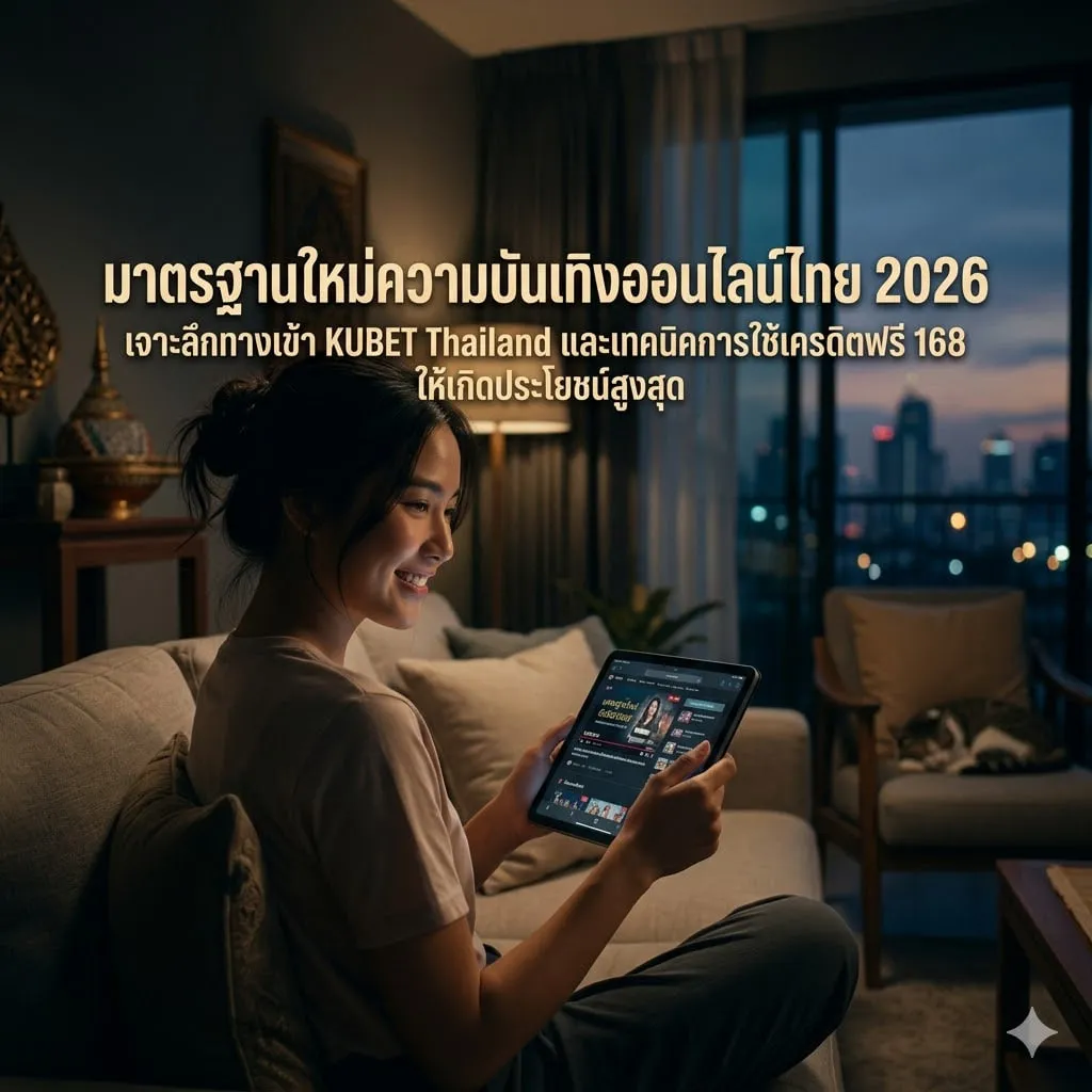 มาตรฐานใหม่ความบันเทิงออนไลน์ไทย 2026 เจาะลึกทางเข้า KUBET Thailand และเทคนิคการใช้เครดิตฟรี 168 ให้เกิดประโยชน์สูงสุด